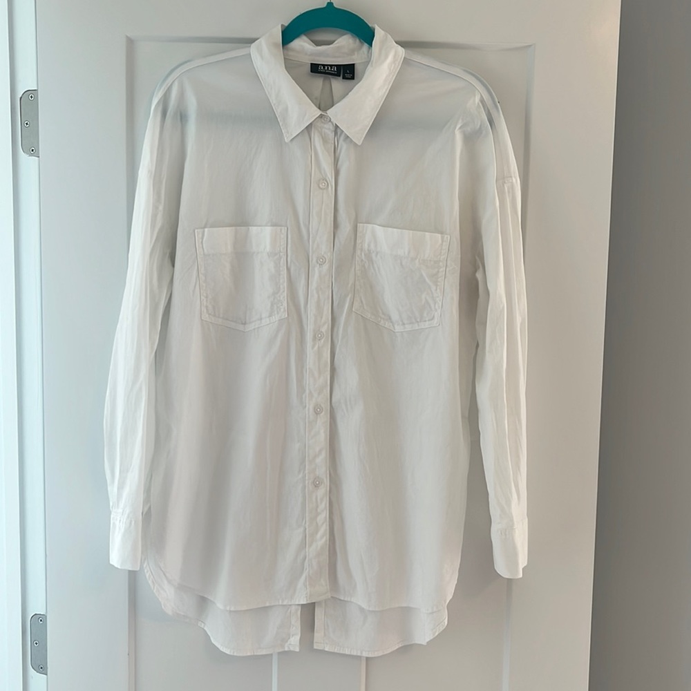 Classic white a.n.a. button up